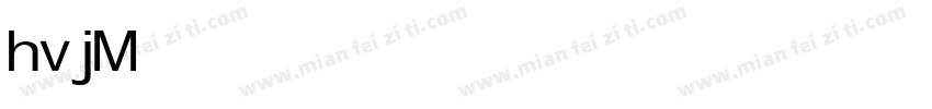 hvj Medium字体转换
